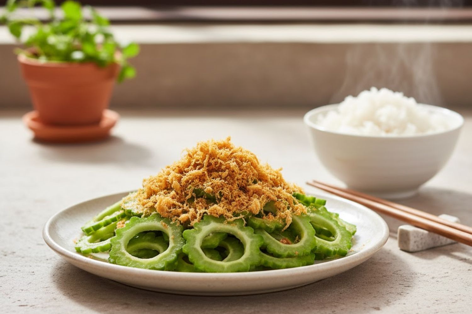 Khổ Qua Chà Bông