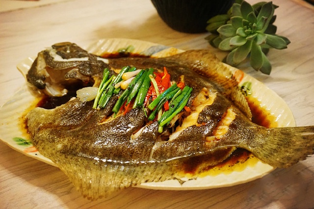 Cá Bơn Chưng Tương