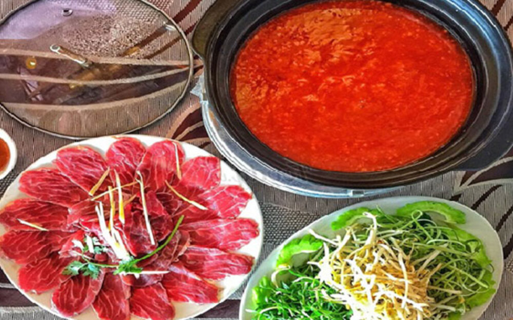 Cách làm bò nhúng ớt cay nồng, ngon chuẩn vị