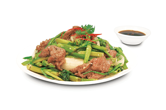 Cần Nước Xào Bò