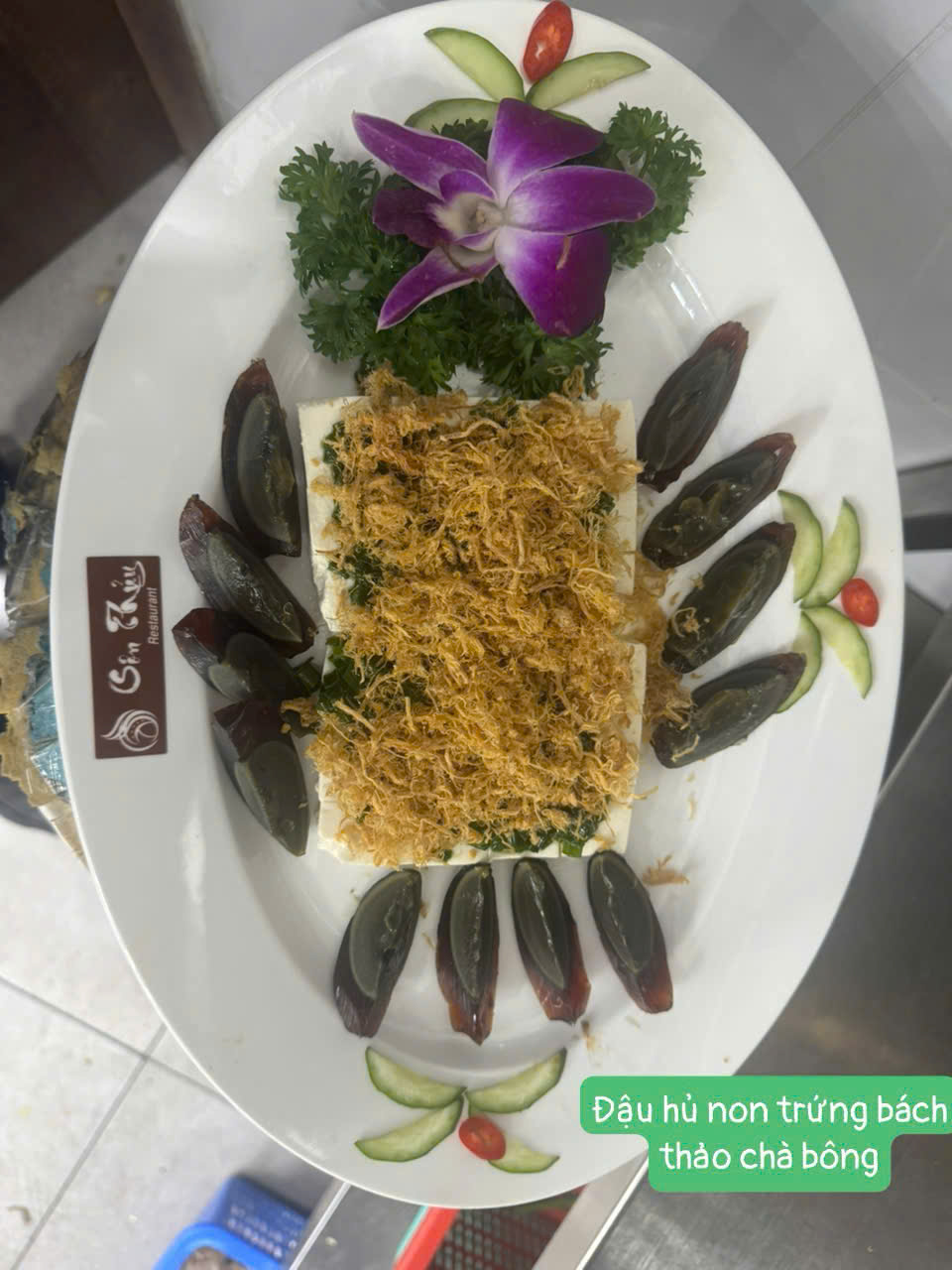 Đậu Hũ Non Trứng Bách Thảo Chà Bông
