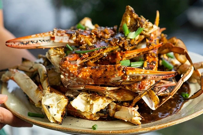 Ghẹ Sốt Tiêu Đen