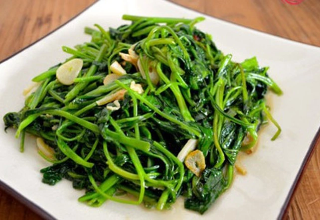 Rau Lang Xào Tỏi