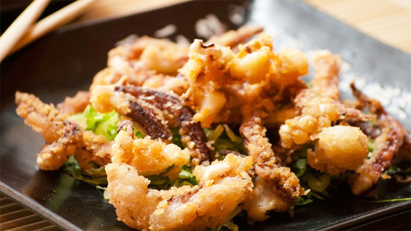 Mực 1 Nắng Chiên Giòn