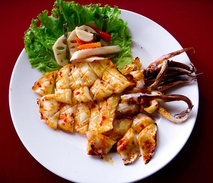 Mực 1 Nắng Nướng Muối Ớt