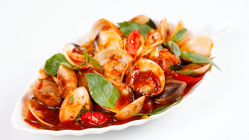 Nghêu Xào Sa Tế