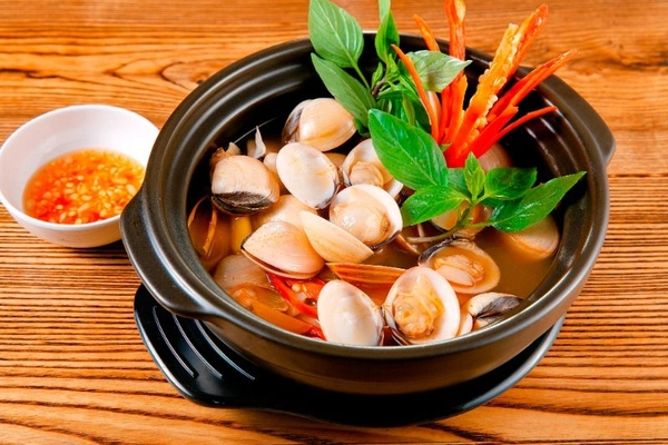 Nghêu Hấp Thái