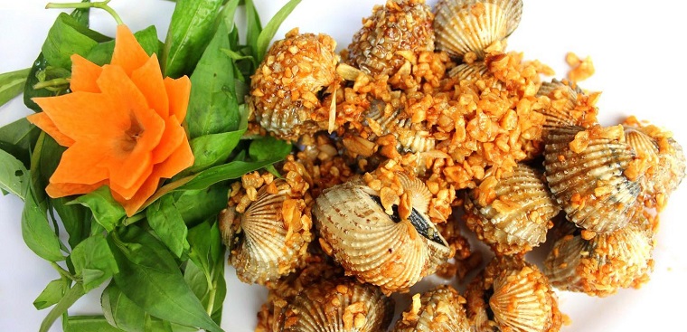 Sò Huyết Cồ Cháy Tỏi
