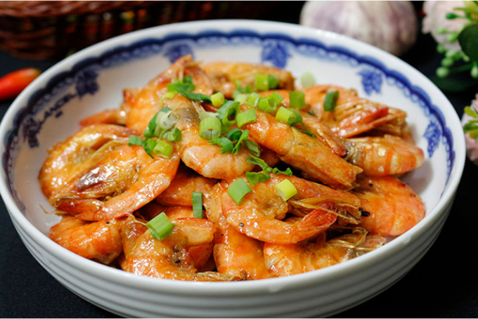 Tôm Rim Nước Dừa