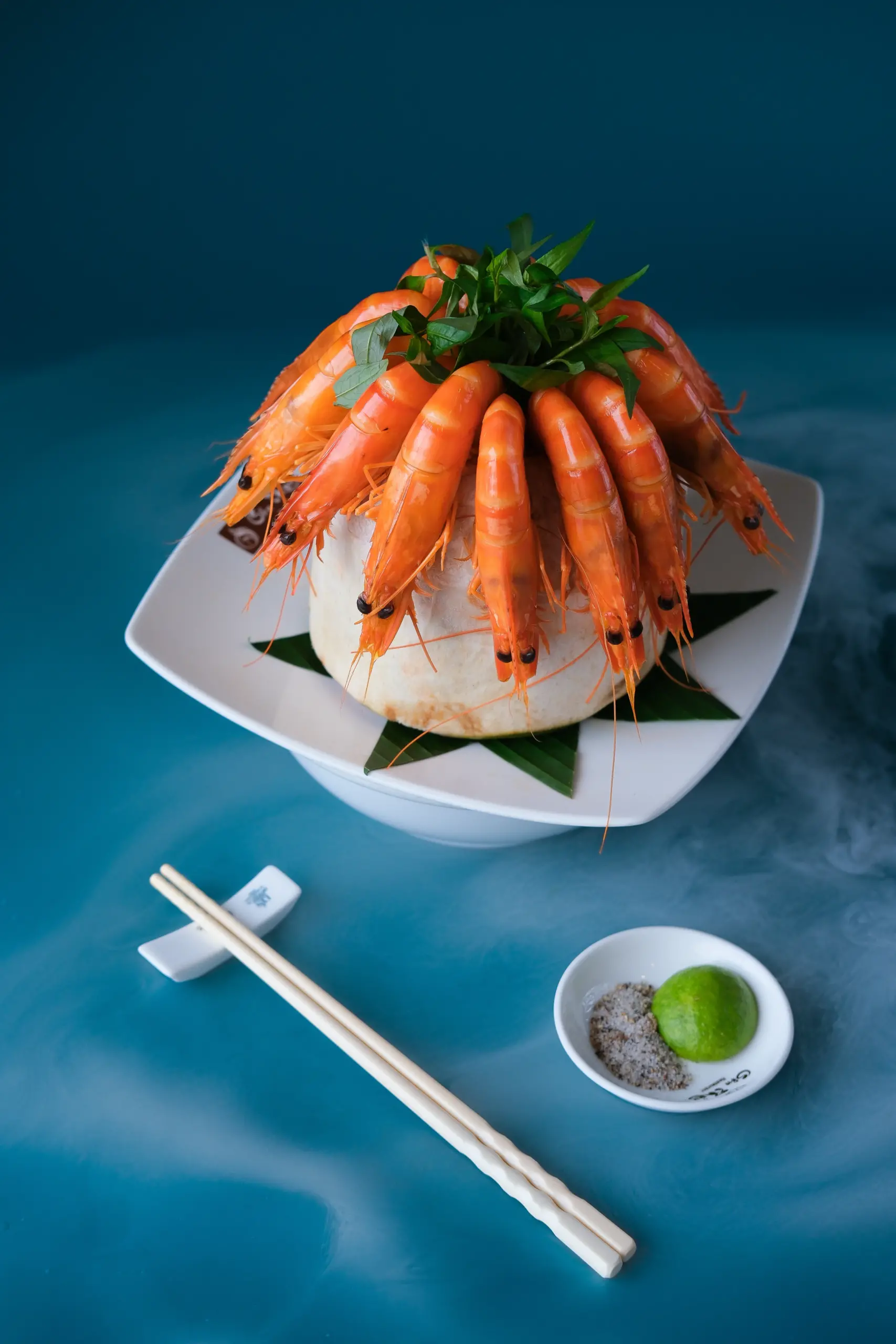 Tôm Sú Hấp